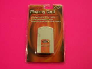 Sega Dreamcast VMU 1 Meg   200 Blocks Memory Card BRAND NEW  