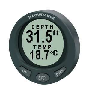  Lowrance LST 3800 In Dash Digital Depth and Temp Guage 