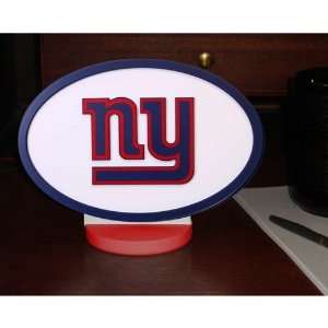   New York Giants Desk Display of Logo Art with Stand