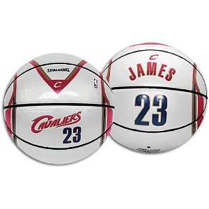 Cavaliers Spalding NBA Player Jersey Basketball ( James, LeBron  #23 