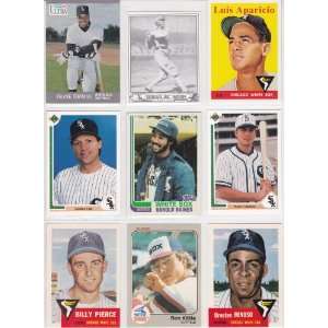 Sox Hall of Famers & Heros (9) Card Baseball Reprint Lot (Frank Thomas 