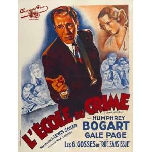   French B 27x40 Humphrey Bogart Gale Page Billy Halop