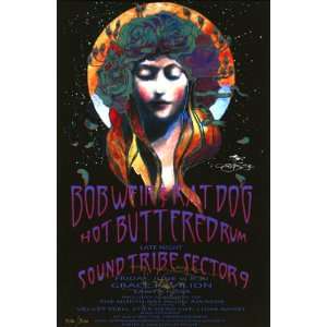 Limited Edition Concert Poster   Bob Weir & Rat Dog, Hot Buttered Rum 