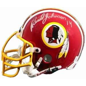 Brad Johnson Autographed Mini Helmet   Washington Redskins