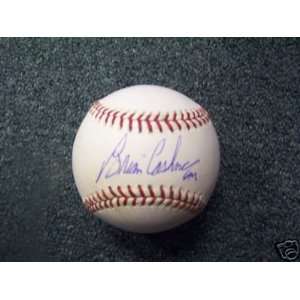  Autographed Brian Cashman Ball   Gm 