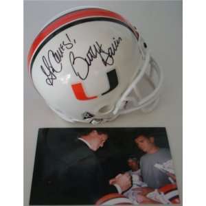  Butch Davis Autographed/Hand Signed/Autographed Miami 