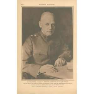  1919 Print Major General Charles T Menoher Everything 