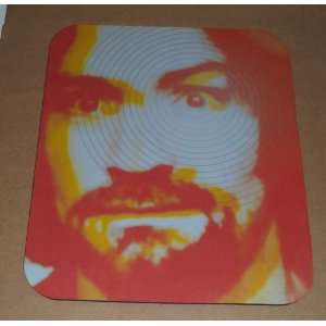 CHARLES MANSON COMPUTER MOUSEPAD