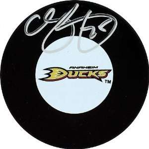 Chris Pronger Anaheim Ducks Autographed Hockey Puck
