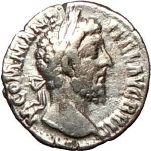  COMMODUS 188AD Rare Authentic Ancient Silver Roman Coin 