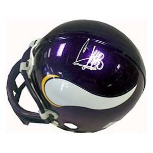 Cris Carter Autographed / Signed Minnesota Vikings Mini Helmet