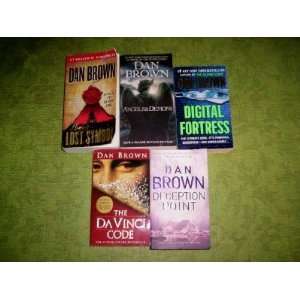  Dan Brown   (Set of 5) (The Da Vinci Code   Deception 