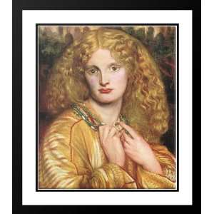  Rossetti, Dante Gabriel 20x22 Framed and Double Matted 