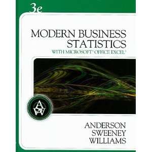 David R. Anderson, Dennis J. Sweeney, Thomas A. WilliamssEssentials 