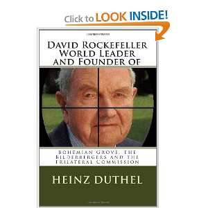  David Rockefeller   World Leader and Founder of Bohemian 