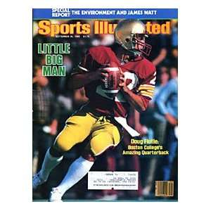 Doug Flutie Unsigned Sports Illustrated Magazine   September 26, 1983