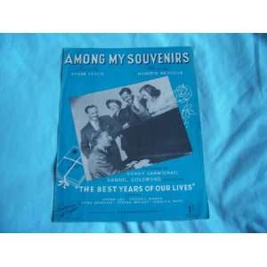   My Souvenirs (Sheet Music) Edgar Leslie / Horatio Nicholls Books