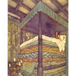 FRAMED oil paintings   Edmund Dulac   24 x 30 inches   Princess and 