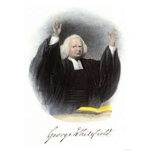  Methodist Evangelist George Whitefield, with His Autograph 