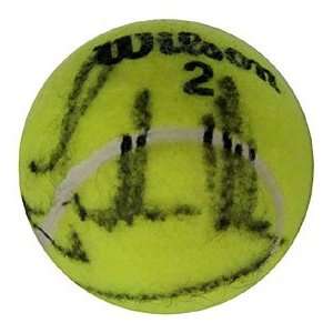 Guillermo Vilas Autographed / Signed Wilson2 Tennis Ball