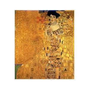 Portrait Of Adele Bloch Bauer I By Gustav Klimt Highest Quality Art 