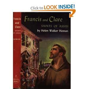   Clare Saints of Assisi (Vision Books, 15) Helen Walker Homan Books