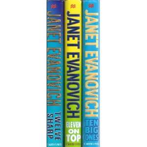 Janet Evanovich 3 Volume Hardcover Set Ten Big Ones; Eleven on Top 