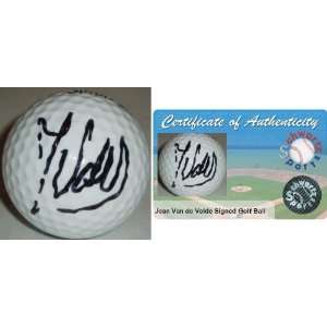  Jean Van de Velde Signed Golf Ball