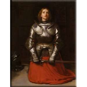  Joan of Arc 12x16 Streched Canvas Art by Tissot, James 