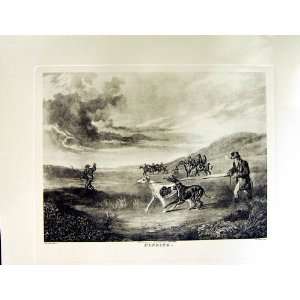   Out Coursing Richard Jones Ch Turner 1821 Print