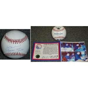  Kerry Wood Signed Official MLB Baseball w/98 NL ROY & 20K 