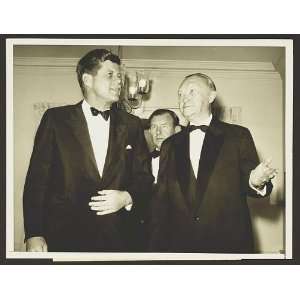  Konrad Adenauer,President John F Kennedy,dinner,Ambassador 