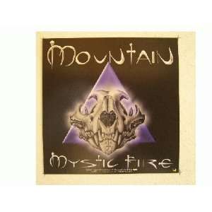    Mountain Poster Flat Mystic Fire Leslie West 