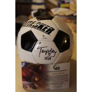  Lindsay Tarpley US Olympic Gold Signed Soccer Ball GAI 
