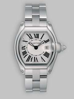 Cartier   Roadster Stainless Steel Watch on Bracelet/Interchangeable 