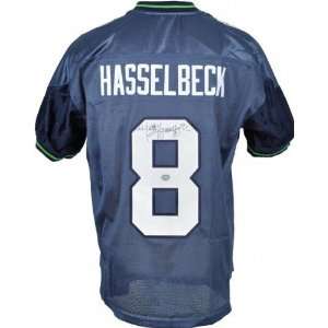 Matt Hasselbeck Autographed Jersey  Details Seattle Seahawks, Reebok