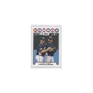   Gold Foil #UH127   Michael Young/Derek Jeter Sports Collectibles