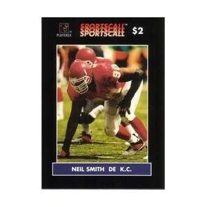 Collectible Phone Card $2. Neil Smith (DE Kansas City Chiefs Football 