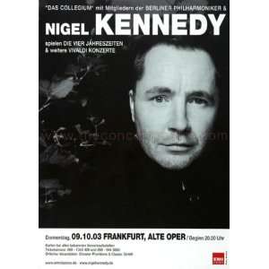 Nigel Kennedy East Meets East 2003   CONCERT POSTER from 