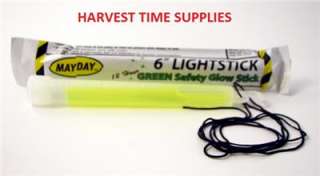 GLOW LIGHT STICK GREEN EMERGENCY SURVIVAL 12 HRS LIGHTING   BUG OUT 