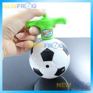 Color Flashing Light Music Football Spinning Toy Gyro  