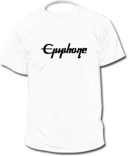 Epiphone t shirt logo epiphone guitar t shirts SIZE S XXL  