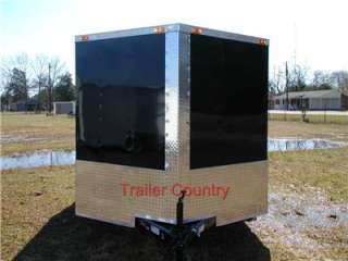 NEW 6x12 6 x 12 V Nose Enclosed Cargo Trailer w/Ramp  