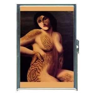 RENE MAGRITTE DISCOVERY ID Holder, Cigarette Case or Wallet MADE IN 