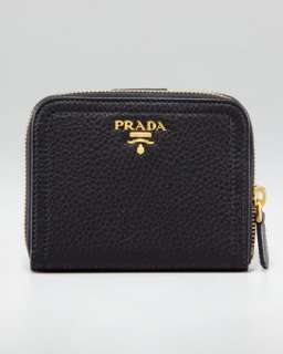 Pebbled Zip Wallet  