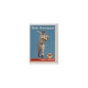  1958 Topps #415   Bob Bowman Sports Collectibles