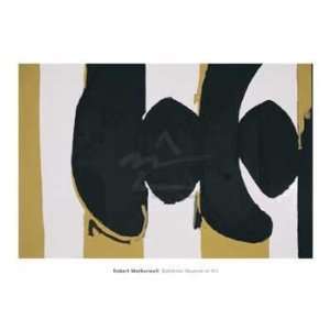  Elegy to the Spanish Republic No. 102 by Robert Motherwell 