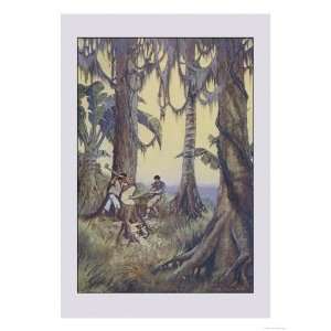 Robinson Crusoe Nor Can I Tell Giclee Poster Print by Milo Winter 