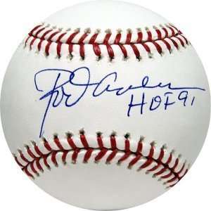 Rod Carew Autographed Ball   Official Major League HOF91