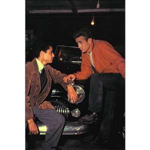  James Dean & Sal Mineo (Photo) Movie Postcard